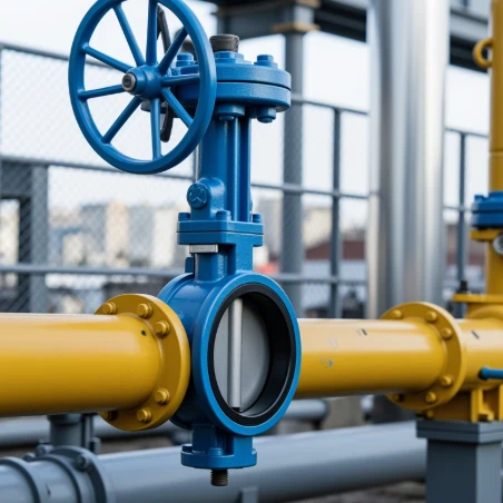 High temp butterfly valve