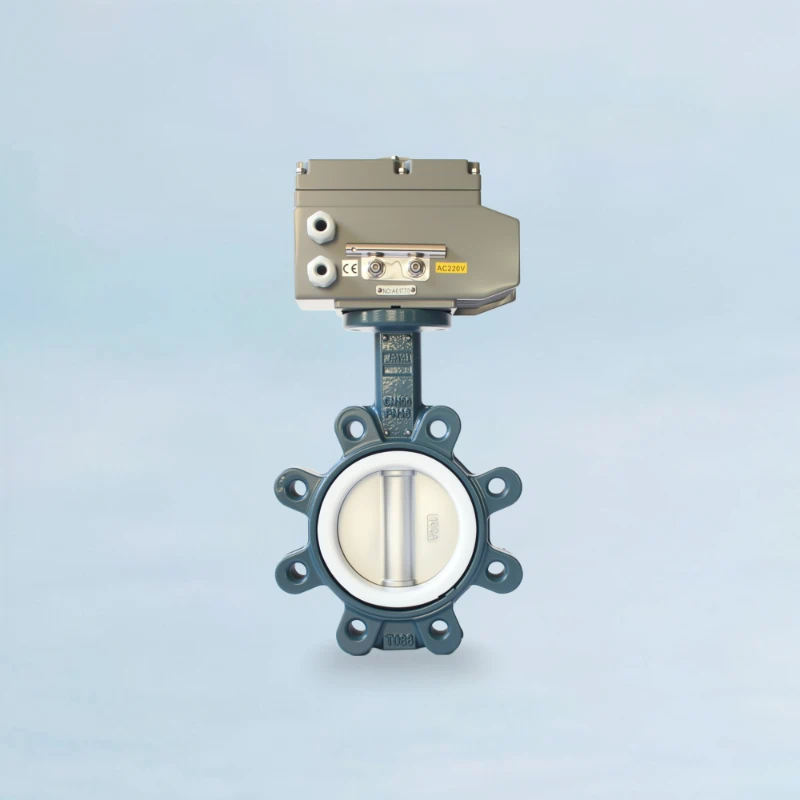Carbon Steel Lug Butterfly Valve - Electric
