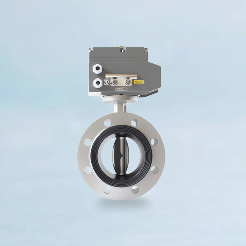 Stainless Steel Flange Butterfly Valve - Electric