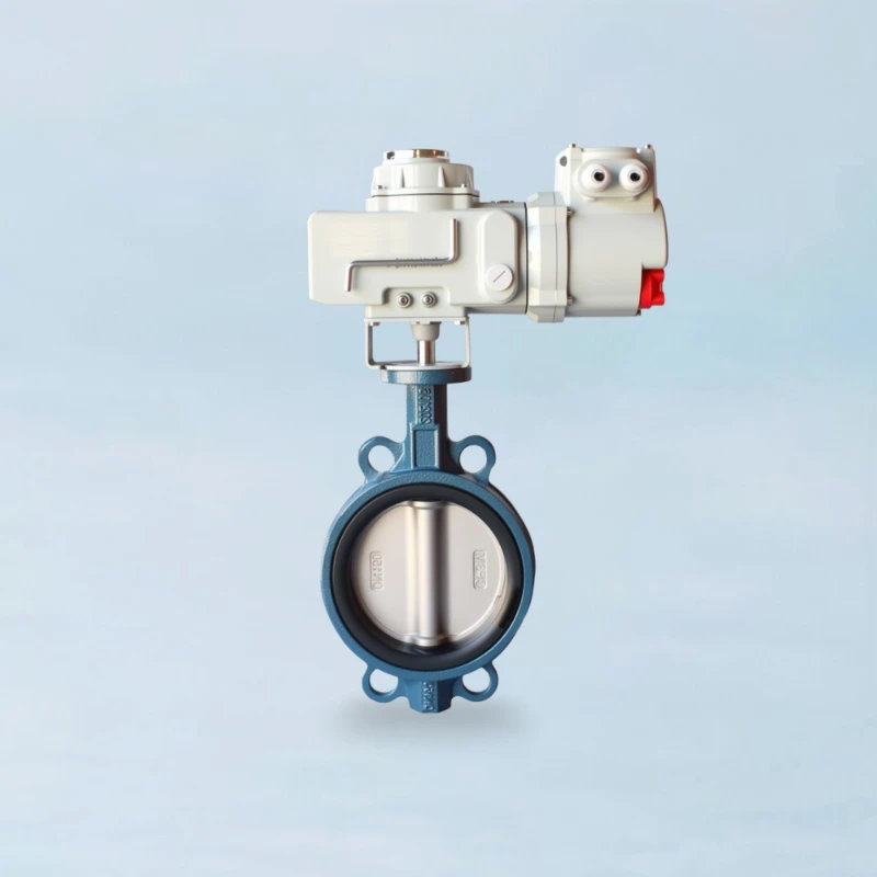 Signet Series Carbon Steel Wafer Butterfly Valve - Electric