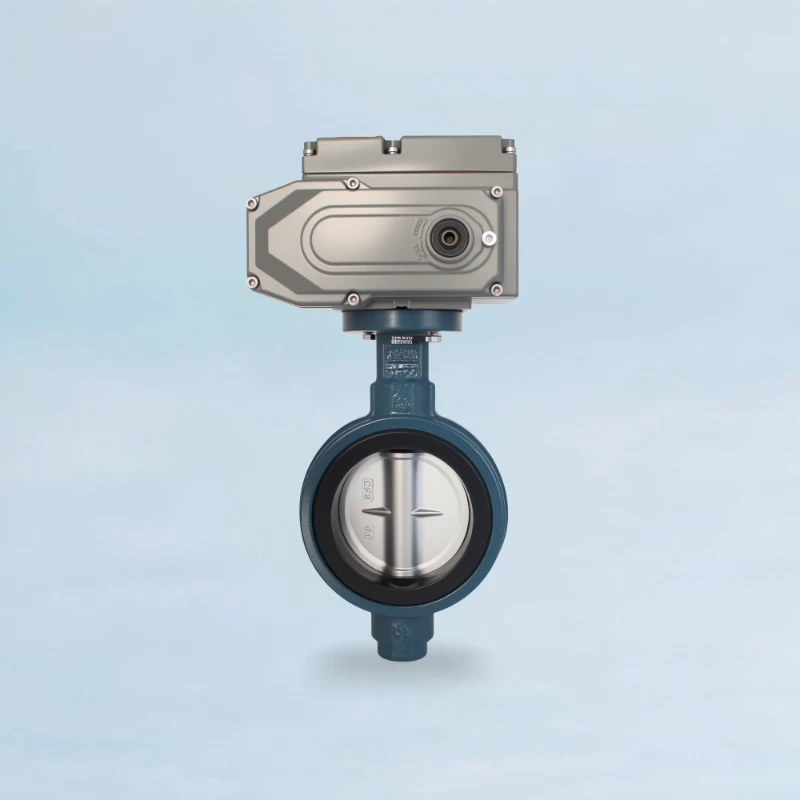 HP25 Series Ductile Iron Wafer Butterfly Valve - Electric